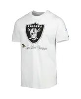 Men's New Era White Las Vegas Raiders Historic Champs T-shirt