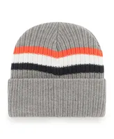 Men's '47 Brand Gray Chicago Bears Highline Cuffed Knit Hat