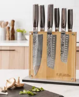 Cuisine::pro Damashiro Emperor Shi Knife Block Set, 7 Piece