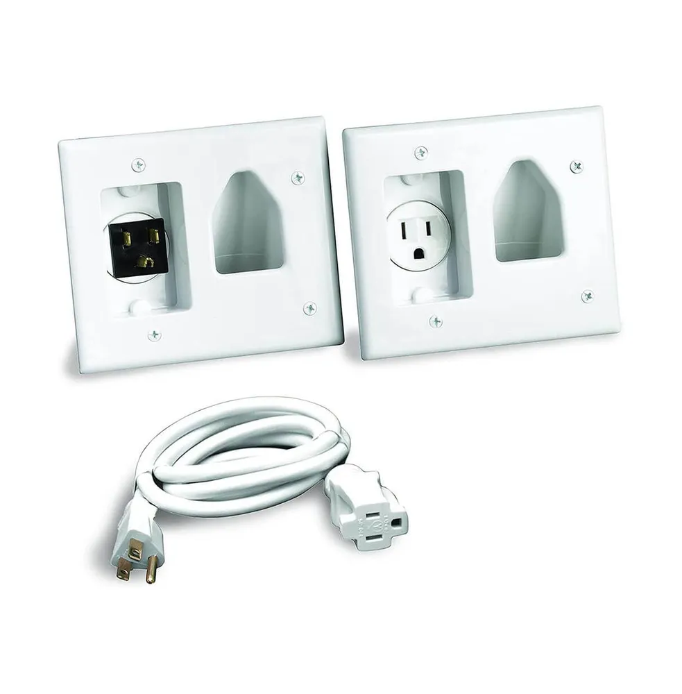 In-Wall Power & Cable Management Kit