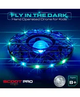 Force1 Scoot Pro Hand Operated Drone for Kids And Adults - Blue