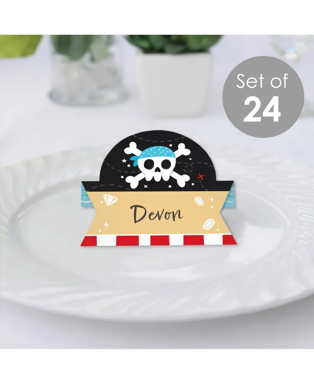 Big Dot Of Happiness Pirate Ship Adventures Birthday Party Decor Terrific  Table Centerpiece Kit 30 Ct