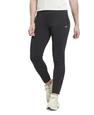 Reebok Women's Lux Fleece Pull-On Jogger Sweatpants, A Macy's Exclusive