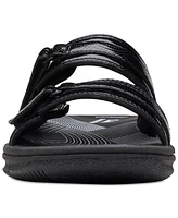 Clarks Women's Cloudsteppers Breeze Piper Comfort Slide Sandals