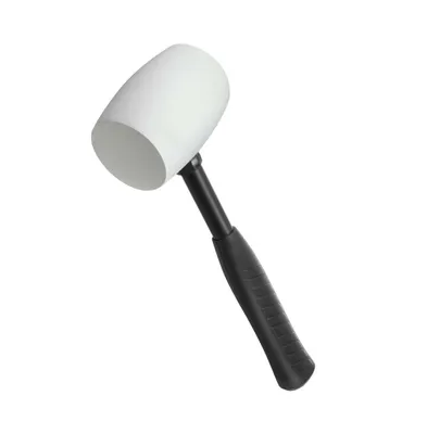 16 Ounce White Rubber Mallet