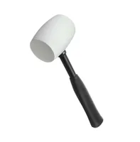 Powerbuilt 16 Ounce White Rubber Mallet