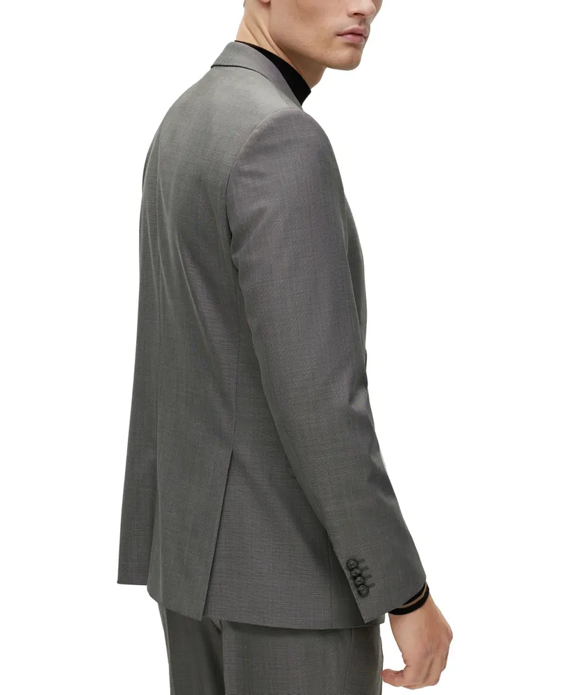 Boss by Hugo Boss Men's Slim-Fit Suit in Wool, Silk and Stretch