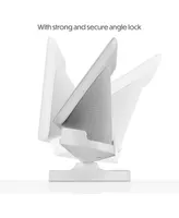 Wasserstein Adjustable Stand for Google Nest Hub (2nd Gen) - Made for Google (Chalk)