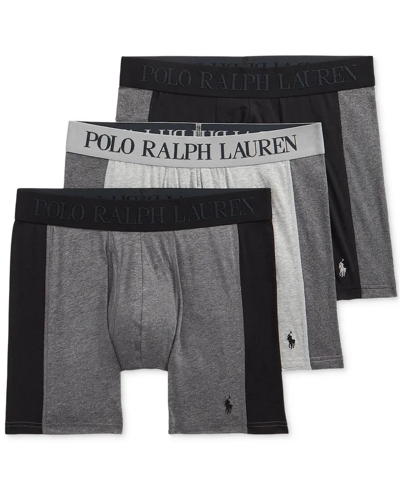 Polo Ralph Lauren Men's 3-pack Classic Stretch Knit Boxers - Macy's