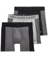Polo Ralph Lauren Men's 3-Pack 4D Flex Max Boxer Brief