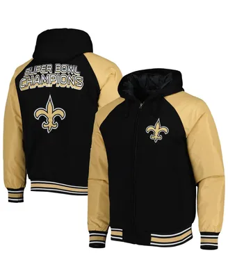 Pittsburgh Steelers G-III Sports by Carl Banks Defender Raglan Full-Zip  Hoodie Varsity Jacket - Black