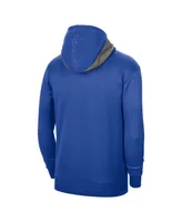 Men's Nike Royal Duke Blue Devils Team Basketball Spotlight Performance Pullover Hoodie