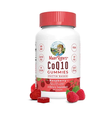 MaryRuth's CoQ10 Gummies Raspberry 120 mg