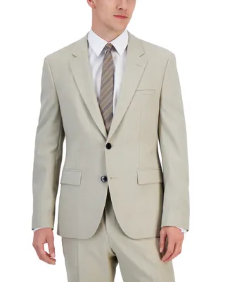 Hugo by Hugo Boss Men's Modern-Fit Superflex Tan Suit Jacket