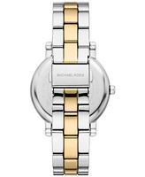 Michael Kors Women's Corey Three-Hand Two-Tone Alloy Watch 38mm - Two