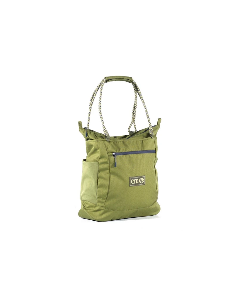 Eno Relay Tote - 35L Outdoor Travel and Tote Bag for Men and Women - For Camping, Backpacking, Beach, and Festivals - Moss