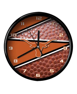 Texas Longhorns 12" Football Clock
