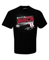 Men's Richard Childress Racing Team Collection Black Kyle Busch 2023 Nascar Cup Series Schedule T-shirt