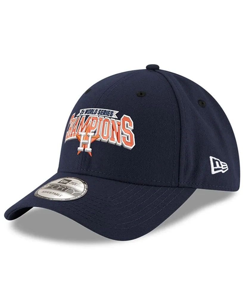 Home, New Era Men's New Era Navy Houston Astros Two-Time World Series  Champions 9FORTY Adjustable Hat