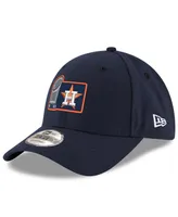 Men's New Era Navy Houston Astros 2022 World Series Champions Trophy 9FORTY Adjustable Hat