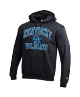 Men's Champion Black Kentucky Wildcats High Motor Pullover Hoodie