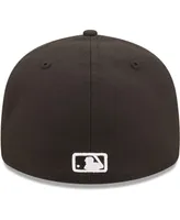 Men's New Era St. Louis Cardinals Black, White Low Profile 59FIFTY Fitted Hat