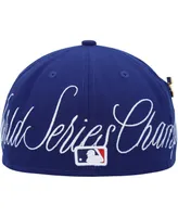 Men's New Era Royal Los Angeles Dodgers Historic World Series Champions 59FIFTY Fitted Hat