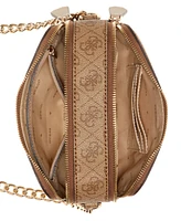 Guess Noelle Small 4G Basique Monogram Camera Crossbody