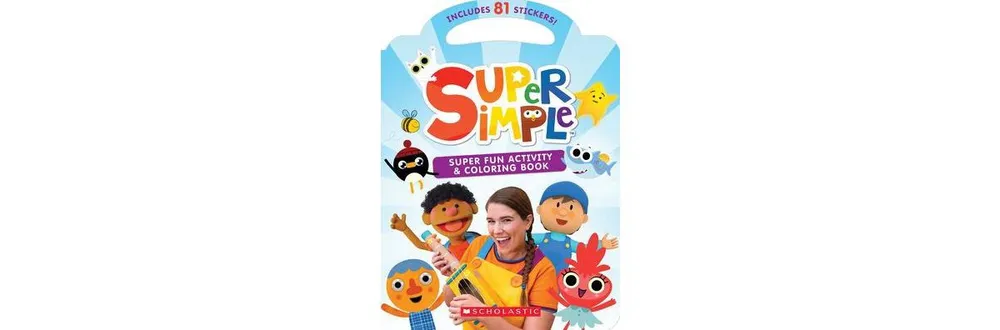 Super Fun Activity and Coloring Book (Super Simple Activity Books) by Melissa Maxwell