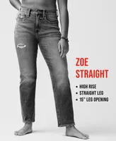 Lucky Brand Women's Zoe High-Rise Straight-Leg Jeans