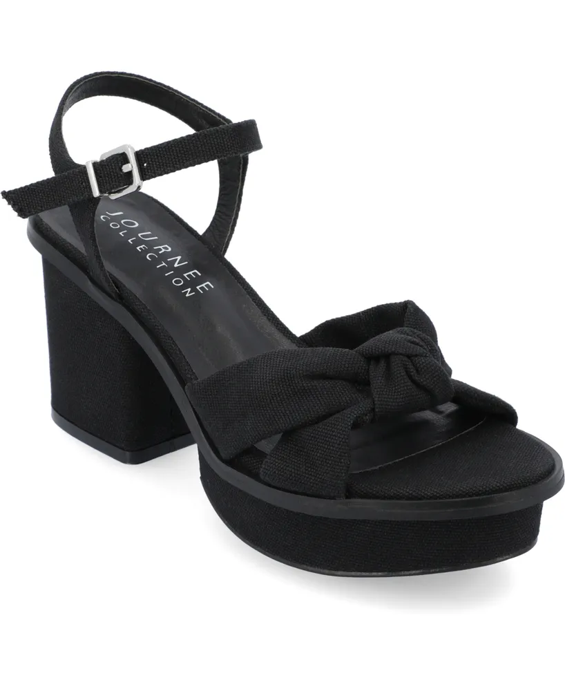 Journee Collection Women's Garner Platform Sandals