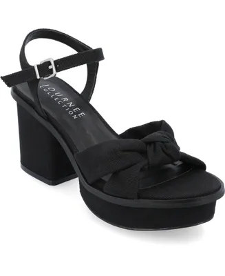 Journee Collection Women's Garner Platform Sandals