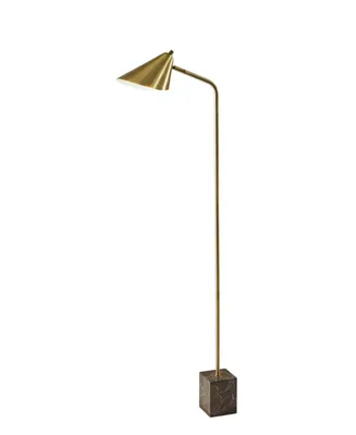 Adesso Hawthorne Floor Lamp - Antique