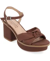 Journee Collection Women's Garner Platform Sandals