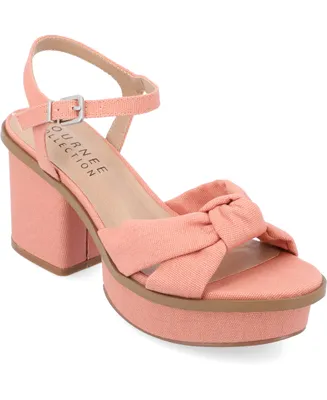 Journee Collection Women's Garner Platform Sandals