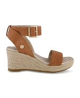 Jessica Simpson Little and Big Girls Asha Cuff Wedge Open Toe Sandals