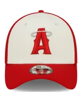 Men's New Era Red Los Angeles Angels City Connect 39THIRTY Flex Hat