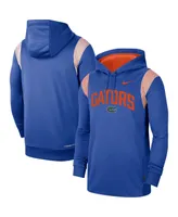 Men's Nike Royal Florida Gators 2022 Game Day Sideline Performance Pullover Hoodie