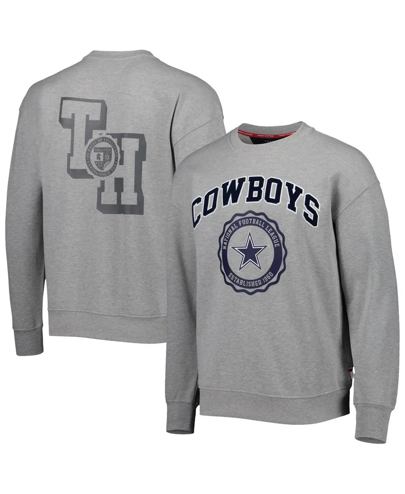 Tommy Hilfiger Men's Tommy Hilfiger Heather Gray Dallas Cowboys Ronald Crew  Sweatshirt