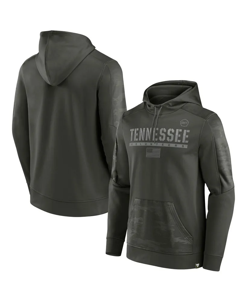 Men's Fanatics Olive Tennessee Volunteers Oht Military-Inspired Appreciation Guardian Pullover Hoodie