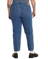 Levi's Trendy Plus 501 Cotton High-Rise Jeans