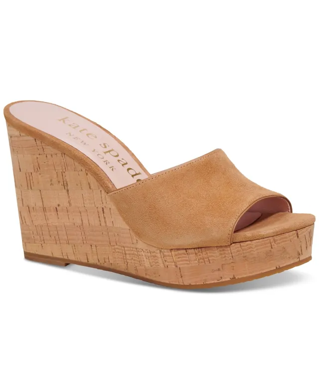 kate spade new york Women's Fiori Ankle-Strap Espadrille Wedge Sandals -  Macy's