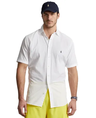 Polo Ralph Lauren Men's Big & Tall Seersucker Shirt