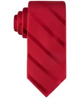 Tommy Hilfiger Men's Solid Textured Stripe Tie