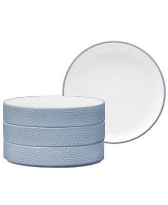 Noritake Colortex Stone Stax Deep Plates, Set of 4