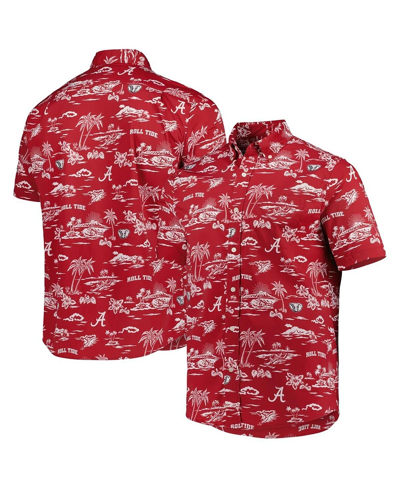 Men's Reyn Spooner Crimson Alabama Tide Classic Button-Down Shirt