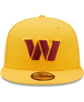 Men's New Era Gold Washington Commanders Omaha 59FIFTY Fitted Hat