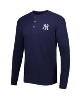 Men's Dunbrooke New York Yankees Navy Maverick Long Sleeve T-shirt