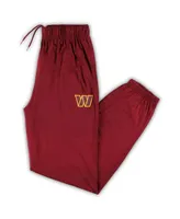 Men's Fanatics Burgundy Washington Commanders Big and Tall Tracking Sweatpants