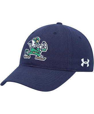 Men's Under Armour Navy Notre Dame Fighting Irish Classic Adjustable Hat